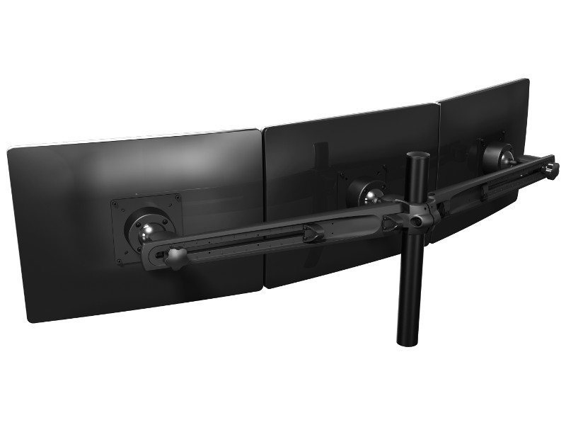 Dataflex 53.333 Viewmaster Zubehör 3er Tischhalterung back