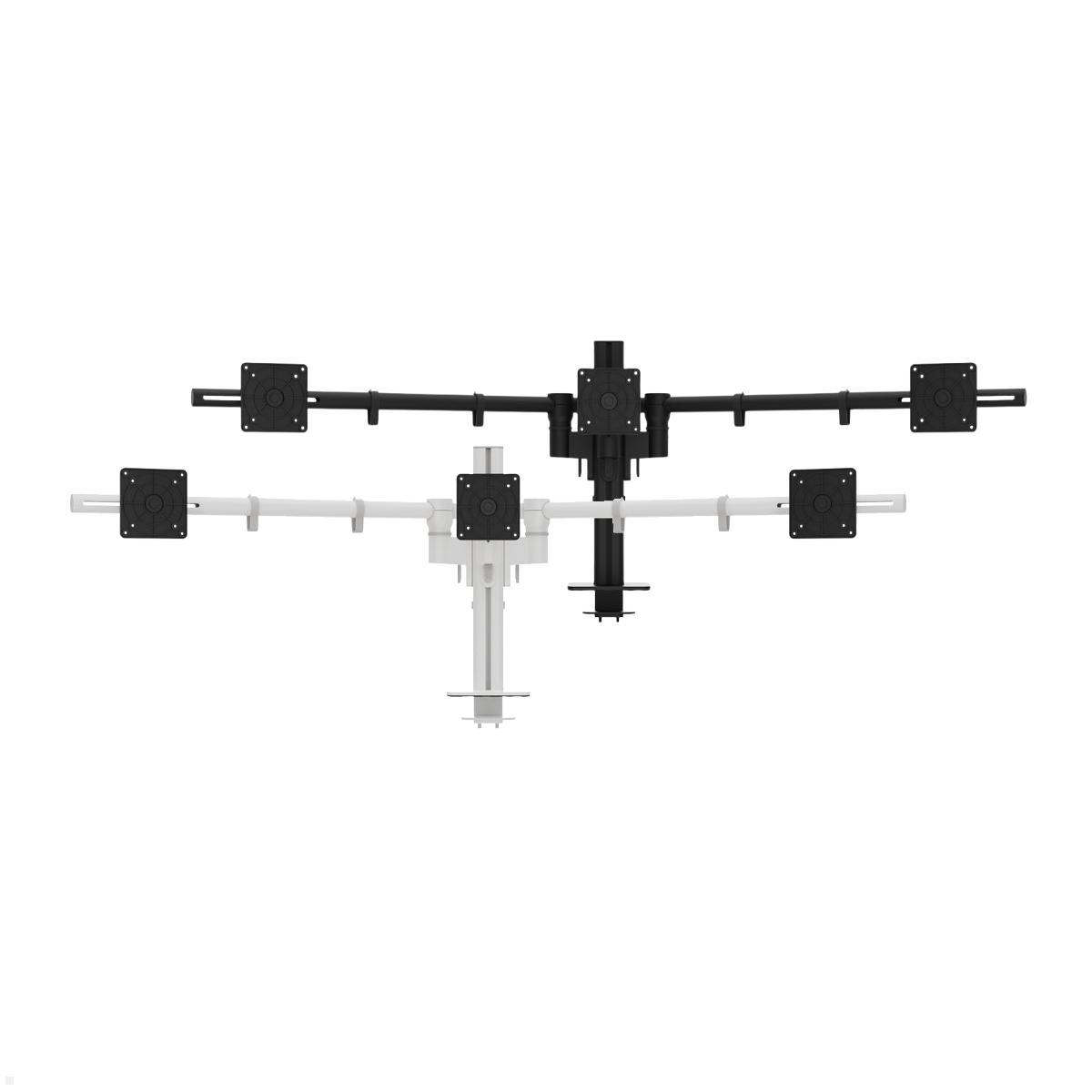 Dataflex Viewgo modular Monitorhalterung für 3 Monitore bis 32 Zoll, Farbauswahl
