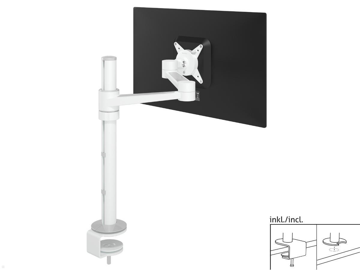 Dataflex Viewlite Monitorhalterung Tisch mit Schwenkarm (58.120), weiß Dataflex Viewlite Monitorhalterung Tisch mit Schwenkarm (58.120), weiß