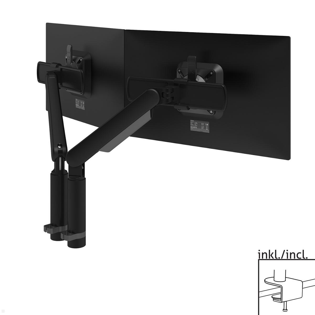 Dataflex Viewprime Dual Monitor Tischhalterung mit Tischklemme, schwarz Dataflex Viewprime Dual Monitor Tischhalterung mit Tischklemme, schwarz