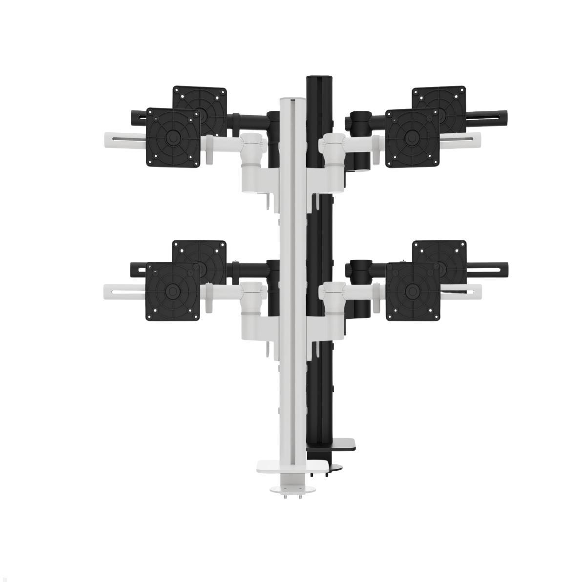 Dataflex Viewgo modular Monitorhalterung für 4 Monitore bis 32 Zoll, Farbauswahl