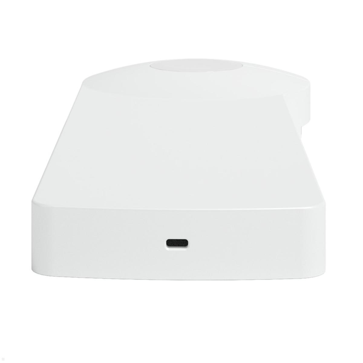 Dataflex Viewlite Link USB-C Dockingstation Tischklemme, weiß (58.810), Schloss Befestigung