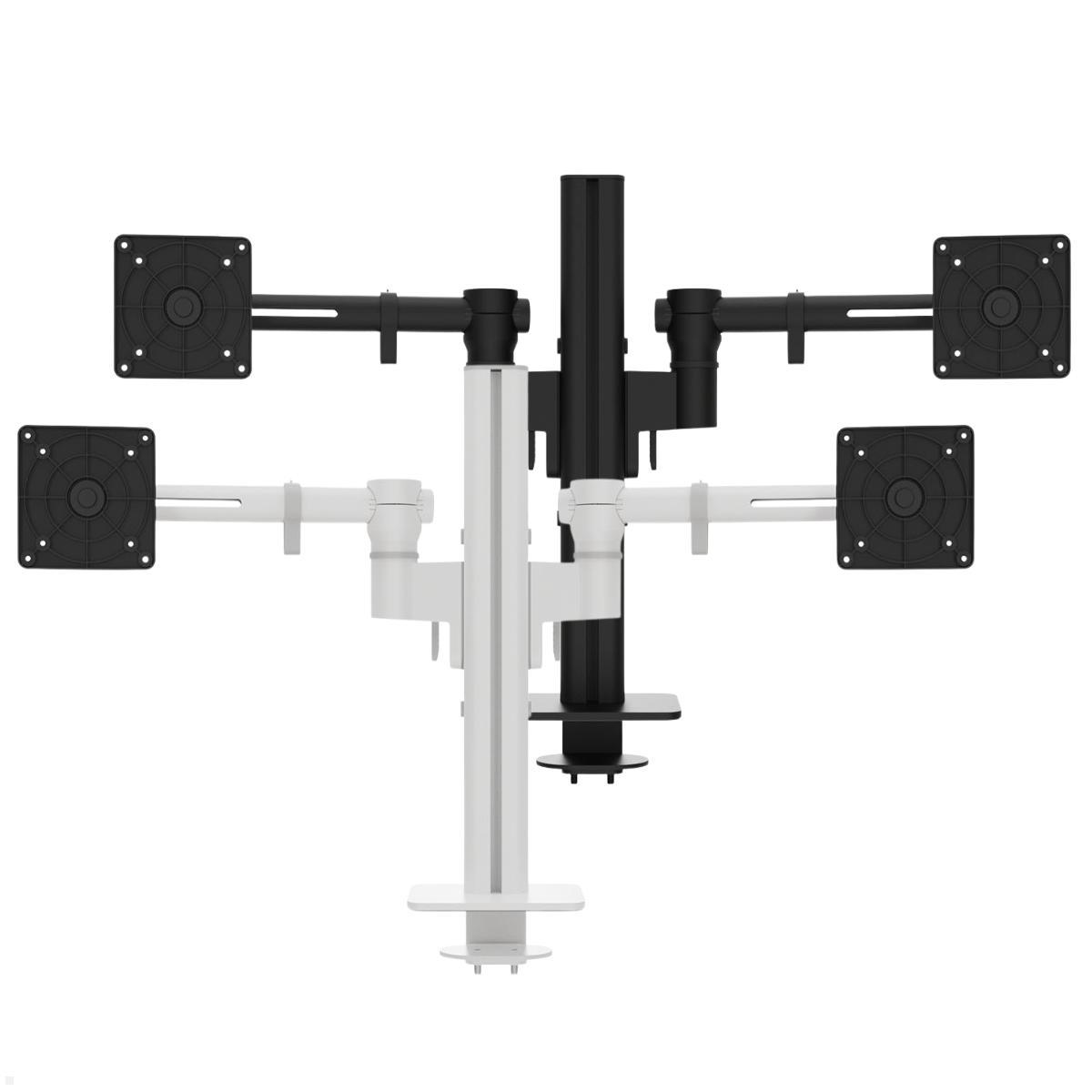 Dataflex Viewgo modular Monitorhalterung für 2 Monitore bis 32 Zoll, Farbauswahl