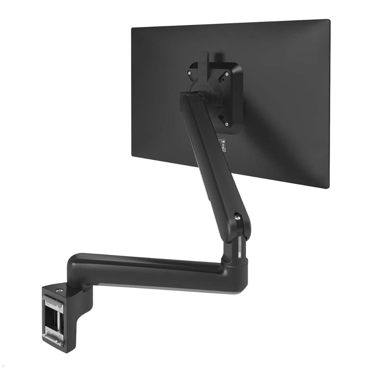 Dataflex Viewprime plus schwenkbare Monitorhalterung für Systemschiene, schwarz