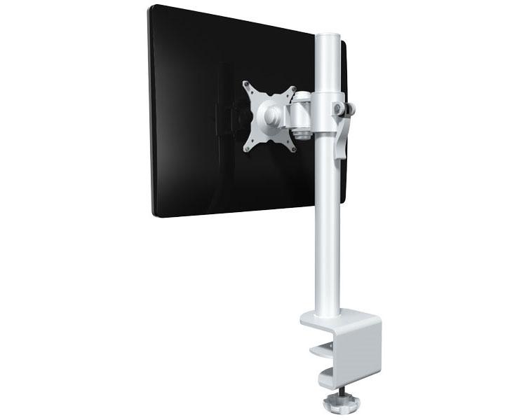 Dataflex Viewmate Ecoline Monitor Tischhalterung, weiß (52.200), seitliche Rückansicht Dataflex Viewmate Ecoline Monitor Tischhalterung, weiß (52.200), seitliche Rückansicht